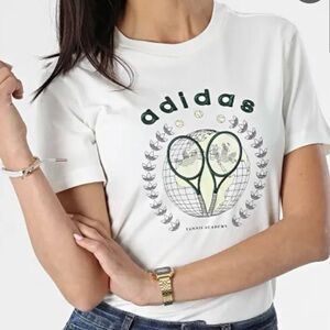 Adidas Women's Tennis Graphic Tee Size XS